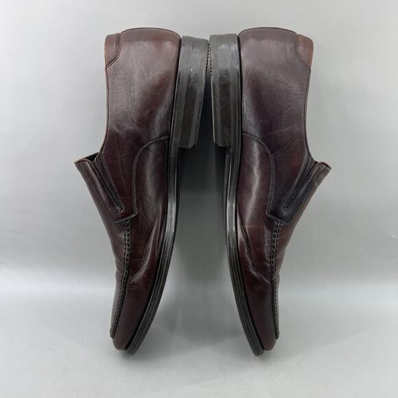 Magnanni Linea Merino Slip On Loafers Men Size 11.5 Brown Leather Dress Shoes main image 8